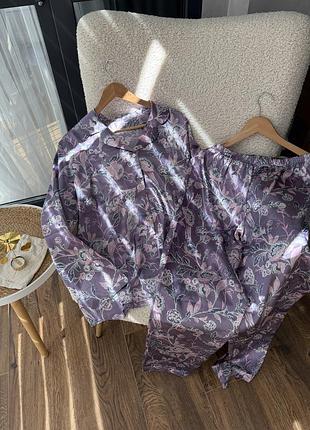 Дуже гарна атласна піжама damart, l-xl