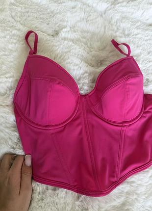 Рожевий корсет primark