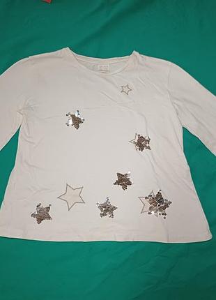 Zara kids 140 лонгслив