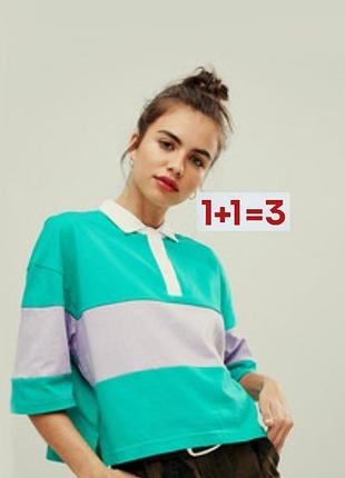 1+1=3 🎁 футболка топ поло от pull &amp; bear