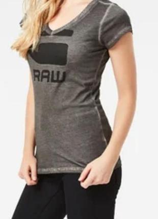 Футболка g star raw, размер xs, 100% хлопок, с эффектом