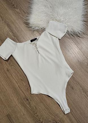Боди женский bershka белый