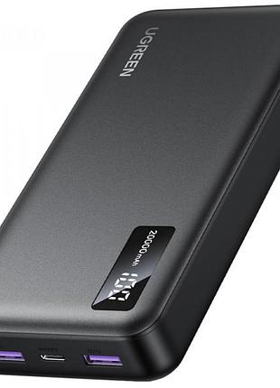 Повербанк ugreen 20000 mah 22.5w power delivery 2xusb-a usb type-c черный (25683)