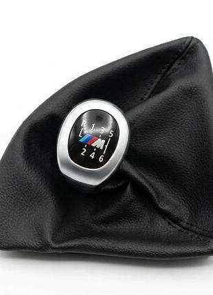 Чохол кпп -2026 ручка oem v2 (кожзам) для bmw 1 серія e81/e82/e87/e88 2004-2011 рр