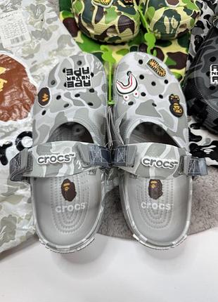 Crocs x bape 6