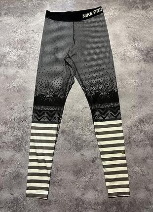 Компресійні штани  лосіни  жіночі nike pro