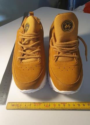 Кроссовки желтые jean paul моделлы jp astro cognac,36.