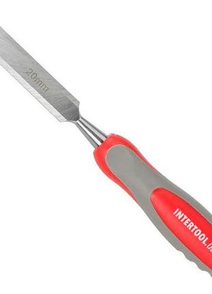 Стамеска intertool 20 мм двухкомпонентная рукоятка 2