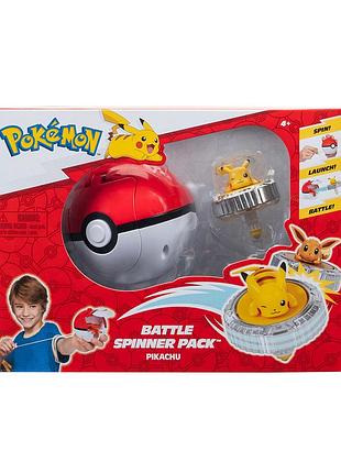 Ігровий набір pokemon - пікачу (спінер, покебол)