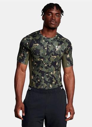 Спортивна футболка under armour armour baselayer top mens - green