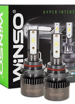 Автолампа winso led hв4(9006) 12/24v 50вт 5000лм 6500k csp3570 2шт