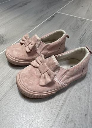 Мокасини дитячі h&m для дівчинки