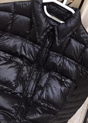 Новий пуховик сорочка мікро leonardo ultra light premium down shirt jacket black зі свіжих колекцій