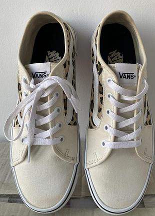 Кеди vans з леопардовим принтом, оригінал, розмір 40.5 (26 см)