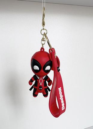Брелок deadpool marvel дедпул на ключі фігурка супергероя
