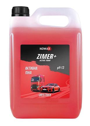 Активная пена nowax zimer+ active foam концентрат для бесконтактной мойки 5л