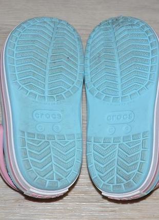Crocs тапки сабо 6