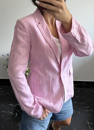 Лляний жакет united colors of benetton