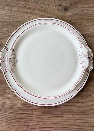 Блюдо від villeroy&boch, heinrich castello rosso
