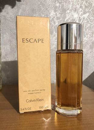 Calvin klein escape edp. 100 ml. оригинал парфюм