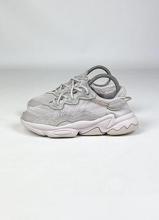 Кросівки adidas originals ozweego casual shoes pink gw6922 оригінал жіночі сірі / рожеві текстиль сітка замш легкі дихаючі розмір 37 - 37.5 / 23.5 см
