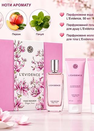 Подарунковий набір l`evidence
