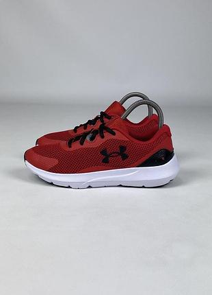 Кросівки under armour boys surge 3 3024989-600 red running оригінал червоні сітка легкі дитячі на хлопчика розмір 35.5 - 36 / 23 см