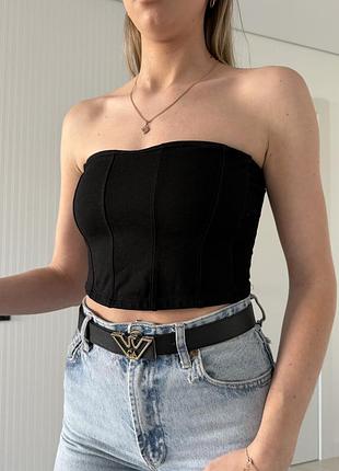Базовий топ бандо bershka