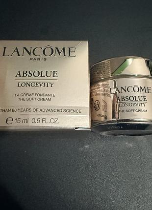 Антивіковий крем lancome absolue longevity soft cream 15 ml — цена