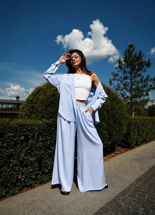 Total sky blue look, від якого неможливо відвести погляд🩵