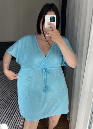 Розкішна пляжна туніка парео пляжное накидка на море пляж на купальник 👙