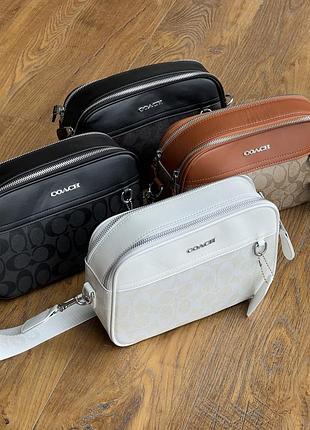 Кросс боди coach graham crossbody сумка 4 цвета