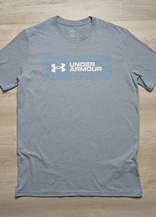 Футболка under armour мужская серая m оригинал