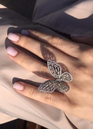 Нереальное кольцо бабочка, метелик7 фото