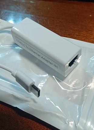 Usb type c lan мережева карта 100mbit
