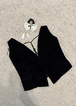 Велюровий топ від zara