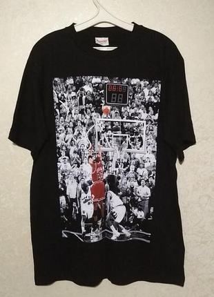 Футболка баскетбольная nba chicago bulls michael jordan (l-xl) оригинал редкая