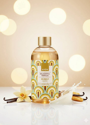 Пена для ванны avon ваниль, 250 мл / эйвон пена для ванны / гель