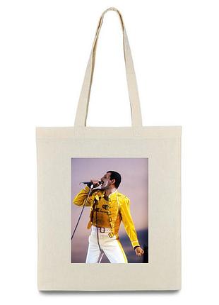 Сумка шопер фредди меркьюри queen freddie mercury (sh00015)