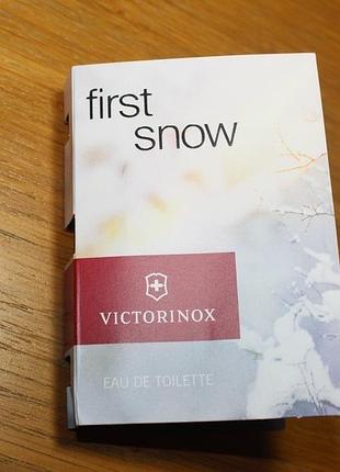 Тестер victorinox first snow женский парфюм