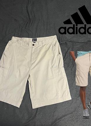 Шорты adidas белые винтаж 36 l