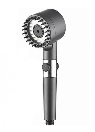 Массажная лейка с вращением 360° turbocharged shower head