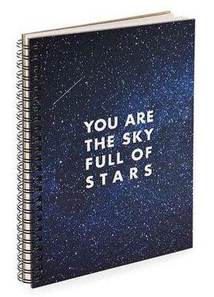 Блокнот sketchbook (прямокут.) you are the sky full of stars