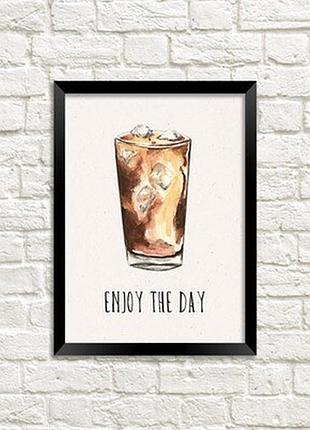Постер у рамці a3 enjoy the day
