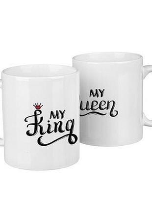Парні чашки my king. my queen