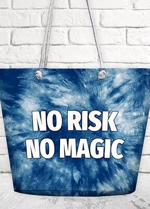Пляжна сумка malibu no risk no magic