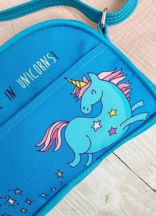 Сумка дитяча junior girl єдиноріг believe in unicorns