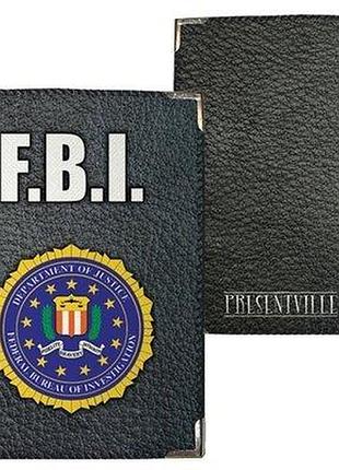 Обкладинка на паспорт f.b.i.