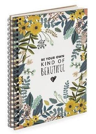 Блокнот sketchbook (прямокут.) be your own kind of beautiful