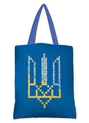 Сумка жіноча тканинна original тризуб, мозаїка